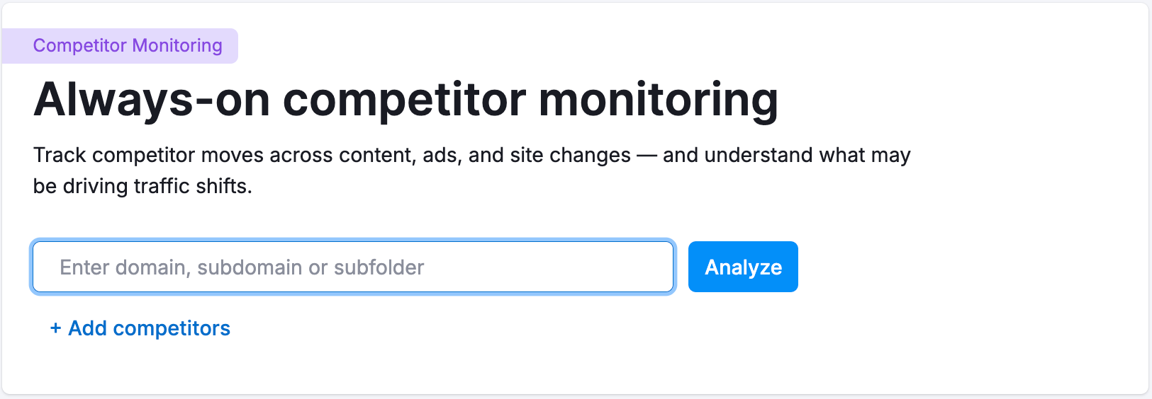 Competitor Monitoring (formerly EyeOn) image 3